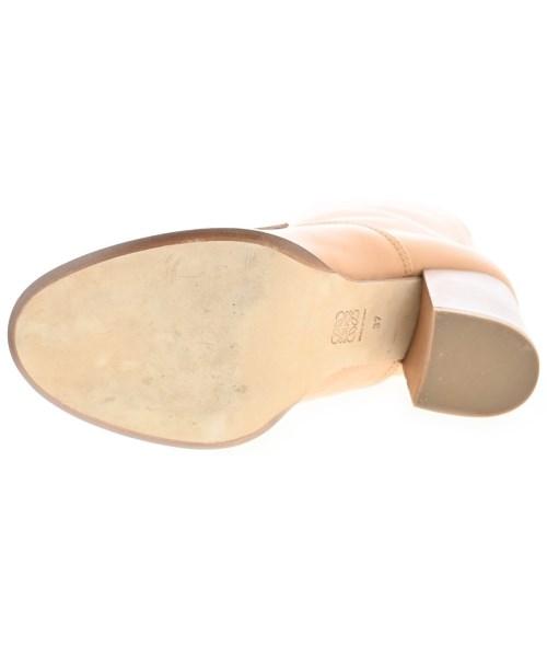 LOEWE（ロエベ）ブーツ ベージュ サイズ:EU37(23.5cm位) レディース/2200633974084