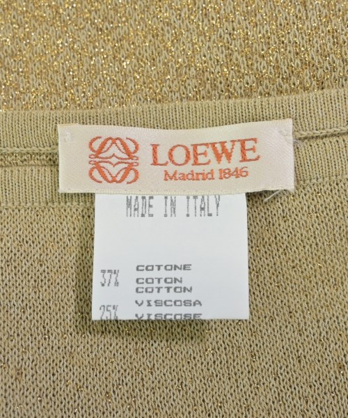 LOEWE（ロエベ）ベスト/ノースリーブ ベージュ サイズ:-(M位) レディース/2200620410076