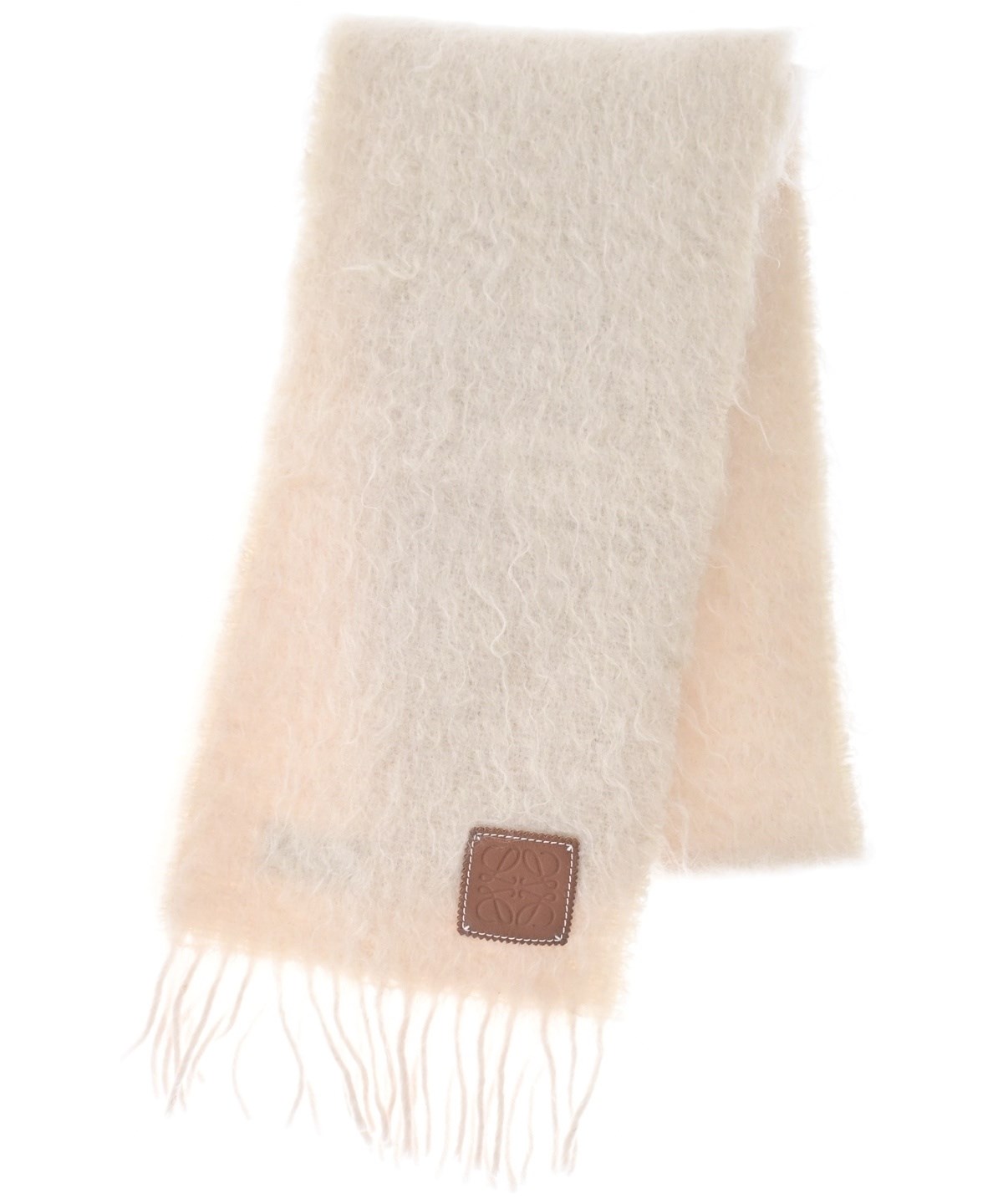 LOEWE マフラー 白 LOEWE（ロエベ）マフラー 白 サイズ:- レディース/2200609861080