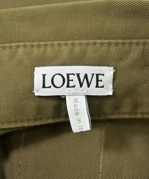 LOEWE（ロエベ）カジュアルシャツ カーキ サイズ:39(S位) メンズ/2200608449012