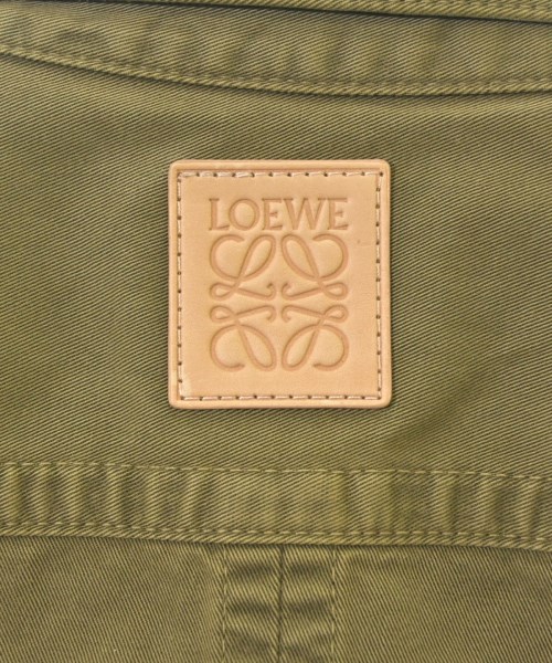LOEWE（ロエベ）カジュアルシャツ カーキ サイズ:39(S位) メンズ/2200608449012