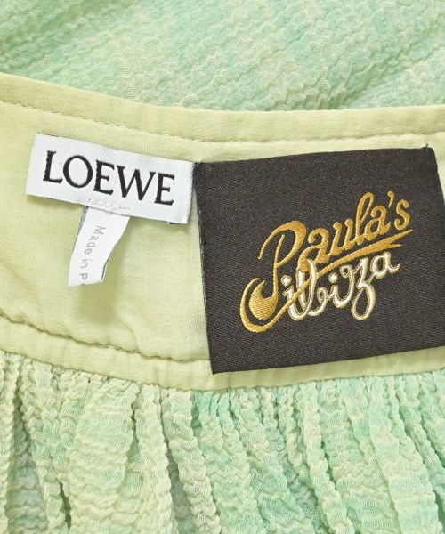 LOEWE（ロエベ）ワンピース 緑 サイズ:36(XS位) レディース/2200610205118