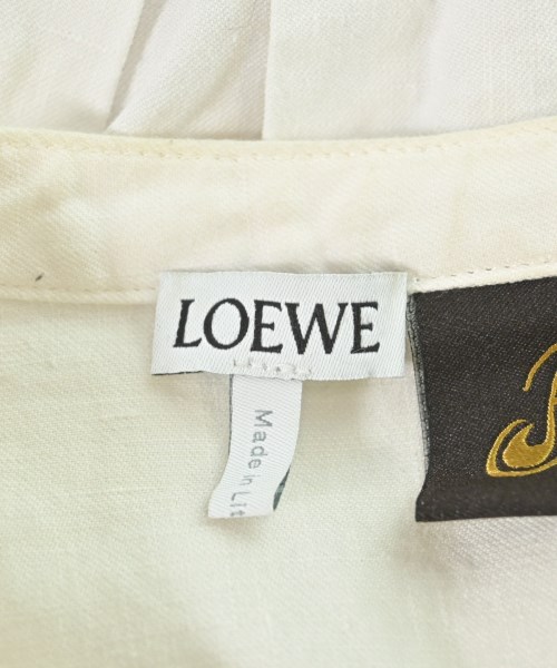 LOEWE（ロエベ）ブラウス 白 サイズ:36(XS位) レディース/2200610205132