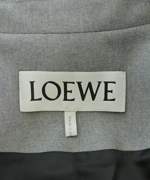 LOEWE（ロエベ）ジャケット グレー サイズ:34(XXS位) レディース/2200607856422