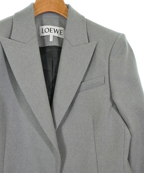 LOEWE（ロエベ）ジャケット グレー サイズ:34(XXS位) レディース/2200607856422