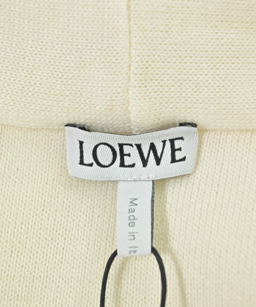 LOEWE（ロエベ）カーディガン 白 サイズ:XS レディース/2200606964043