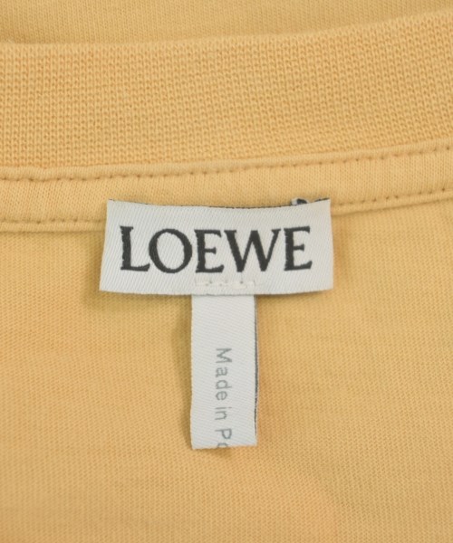 LOEWE（ロエベ）Tシャツ・カットソー 黄 サイズ:M レディース/2200612044043