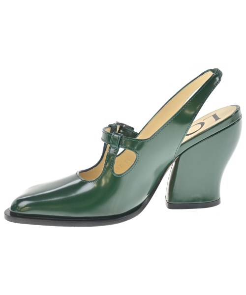 LOEWE（ロエベ）パンプス 緑 サイズ:EU36(22.5cm位) レディース/2200613082013