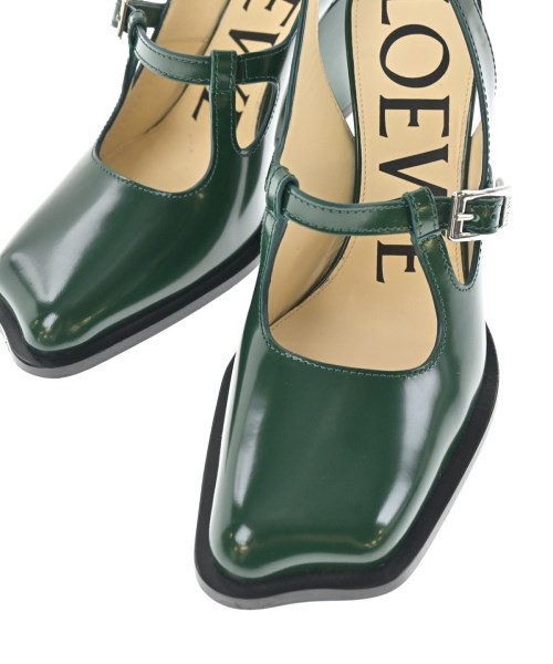LOEWE（ロエベ）パンプス 緑 サイズ:EU36(22.5cm位) レディース/2200613082013