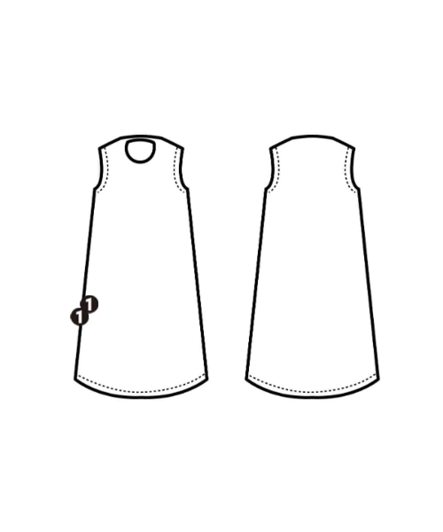 LOEWE（ロエベ）ワンピース 白 サイズ:S レディース/2200613933087