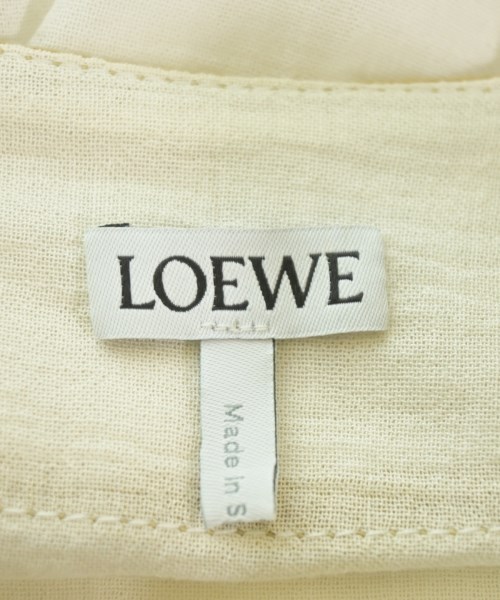 LOEWE（ロエベ）ワンピース 白 サイズ:S レディース/2200613933087