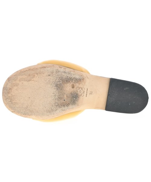 LOEWE（ロエベ）サンダル 黄 サイズ:EU38(24.5cm位) レディース/2200614687309