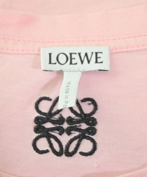 LOEWE（ロエベ）Tシャツ・カットソー ピンク サイズ:M メンズ/2200614882018