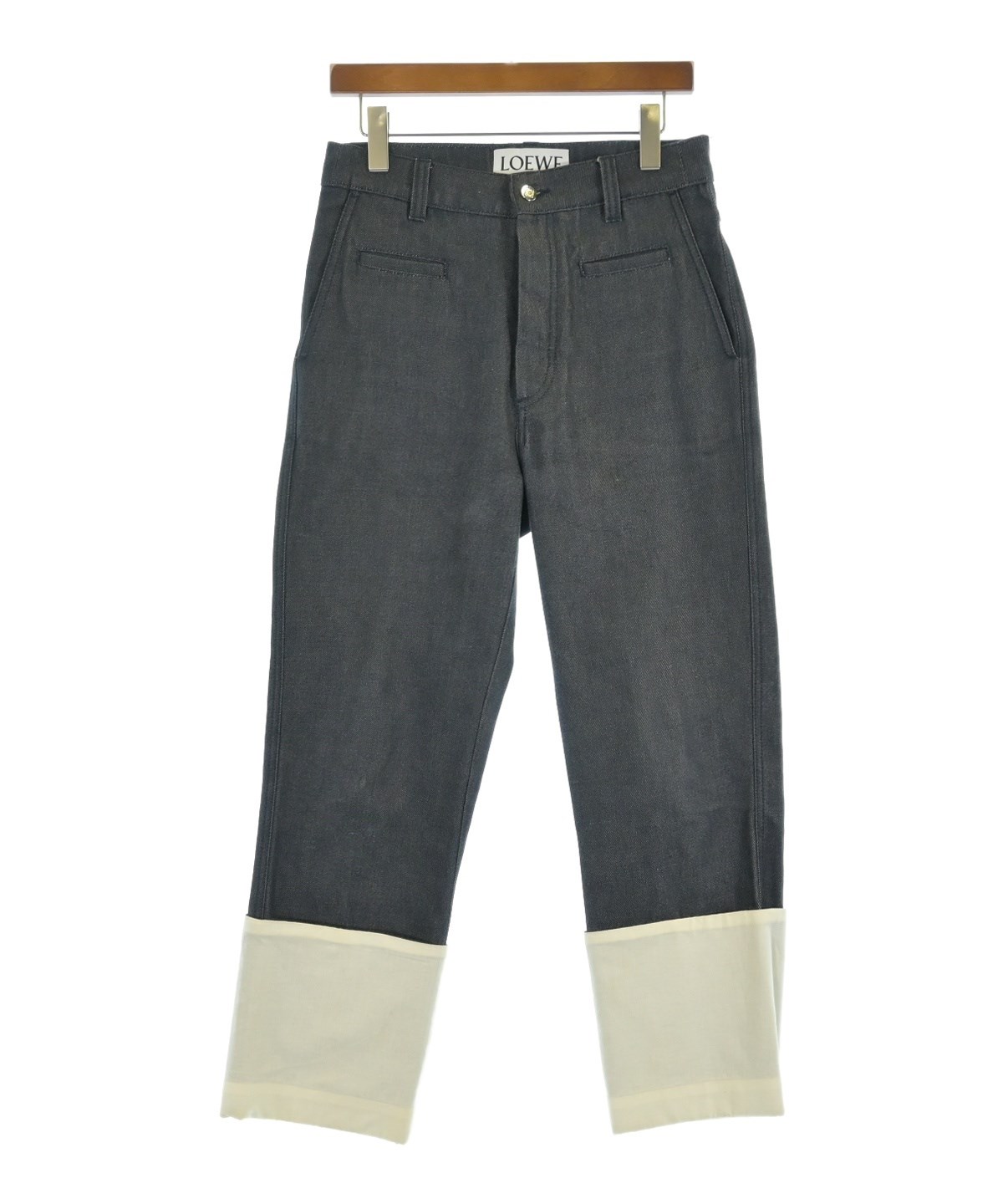 LOEWE（ロエベ）デニムパンツ 紺 サイズ:36(XS位) メンズ