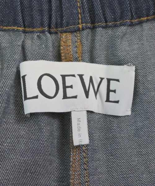 LOEWE（ロエベ）デニムパンツ 紺 サイズ:L レディース/2200617782063