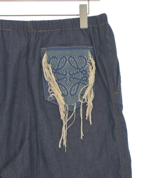 LOEWE（ロエベ）デニムパンツ 紺 サイズ:L レディース/2200617782063