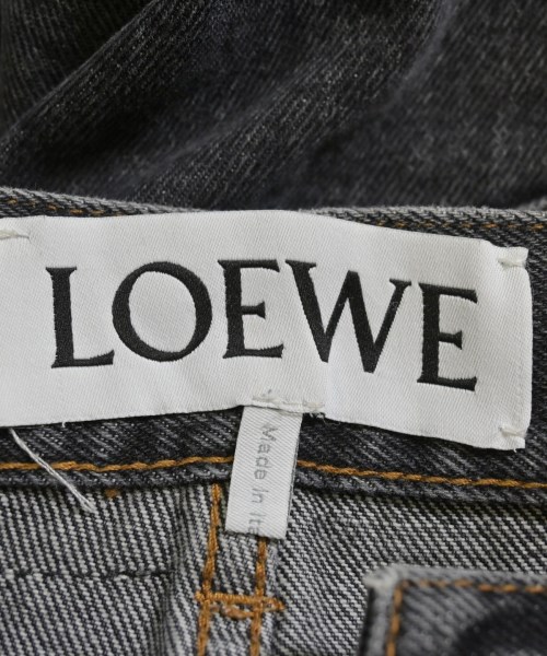 LOEWE（ロエベ）デニムパンツ 黒 サイズ:42(XS位) メンズ/2200617856023
