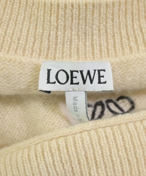 LOEWE（ロエベ）ニット・セーター ベージュ サイズ:M レディース/2200618263028