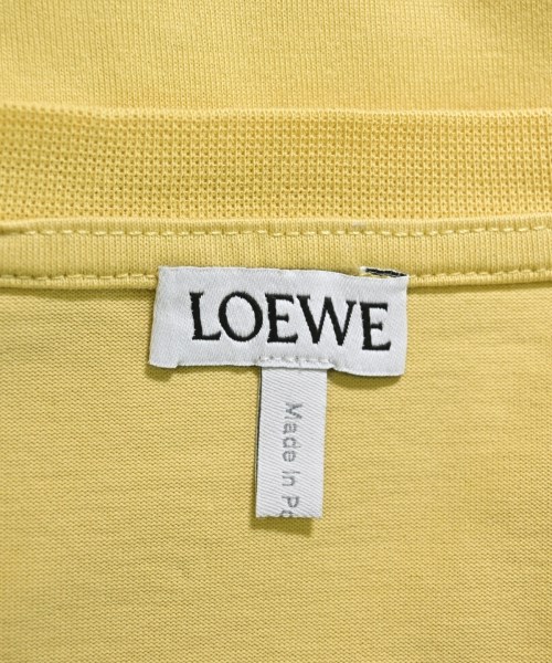 LOEWE（ロエベ）Tシャツ・カットソー 黄 サイズ:XS レディース/2200611637222
