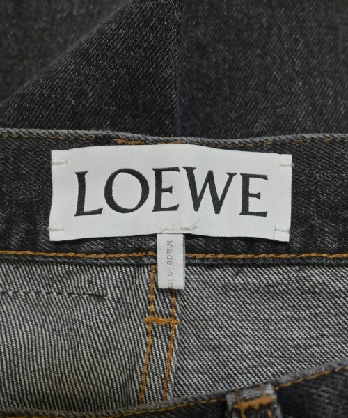 LOEWE（ロエベ）デニムパンツ 黒 サイズ:48(L位) メンズ/2200619325190