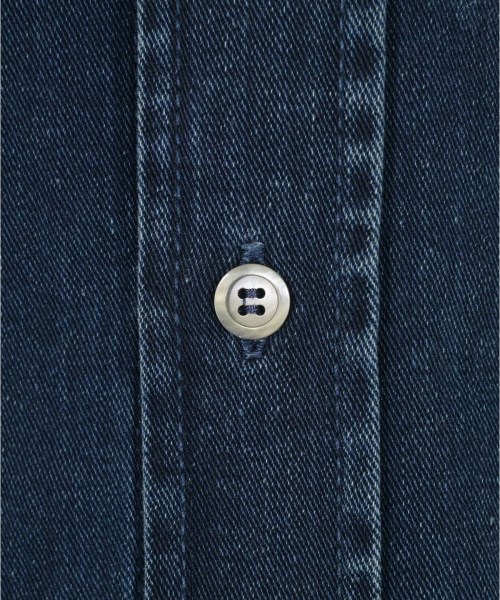 LOEWE（ロエベ）カジュアルシャツ 紺 サイズ:46(M位) メンズ/2200619325220