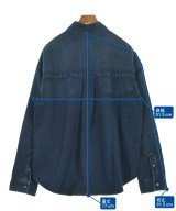 LOEWE（ロエベ）カジュアルシャツ 紺 サイズ:46(M位) メンズ/2200619325220