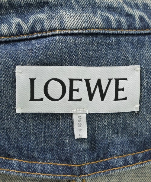 LOEWE（ロエベ）デニムジャケット 青 サイズ:46(M位) メンズ/2200619325237