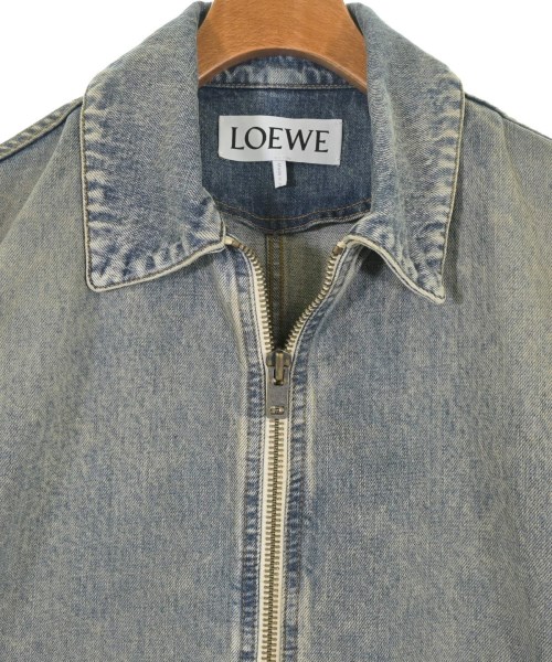 LOEWE（ロエベ）デニムジャケット 青 サイズ:46(M位) メンズ/2200619325237