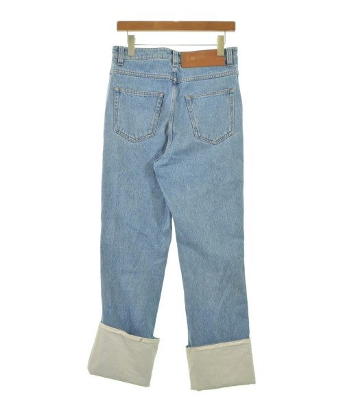 LOEWE（ロエベ）デニムパンツ 青 サイズ:36(XS位) レディース/2200619764142