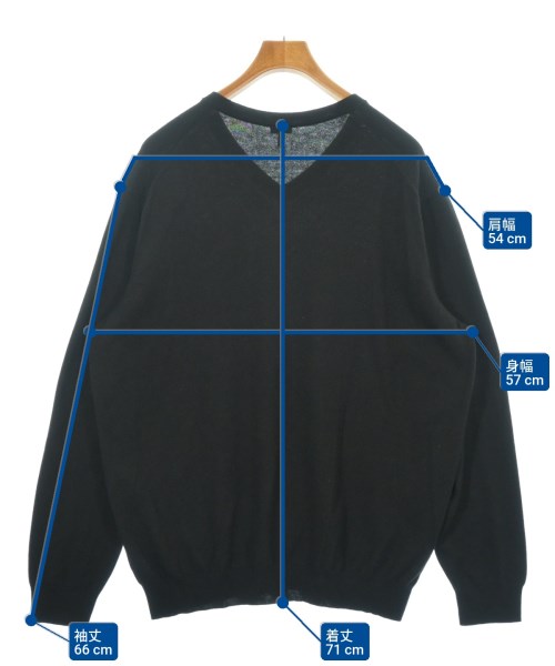 LOEWE（ロエベ）ニット・セーター 黒 サイズ:L メンズ/2200619363116