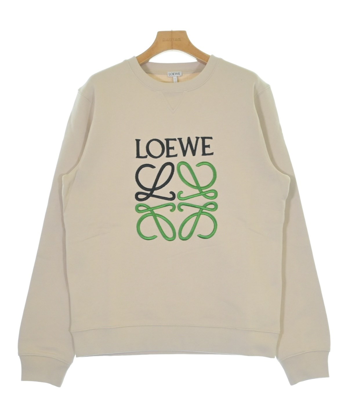 LOEWE（ロエベ）スウェット ベージュ サイズ:M レディース