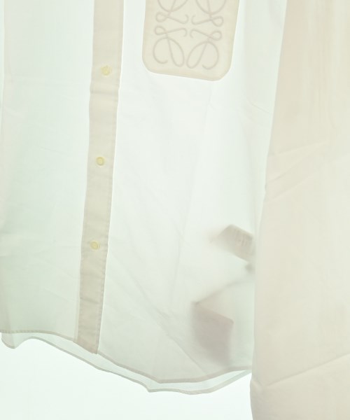 LOEWE（ロエベ）カジュアルシャツ 白 サイズ:37(XS位) メンズ/2200620814225