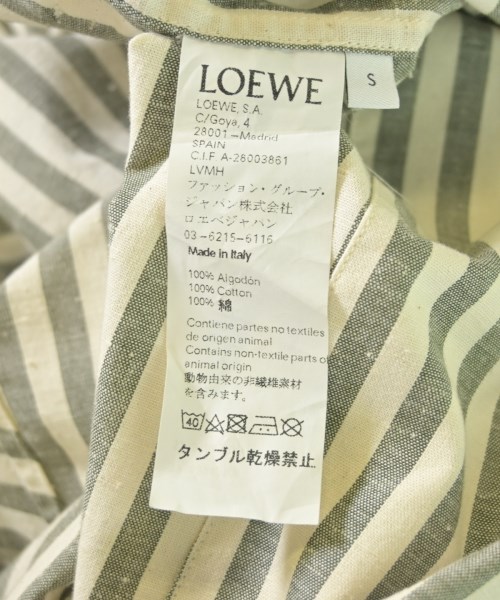 LOEWE（ロエベ）コート グレー サイズ:S レディース/2200620951364