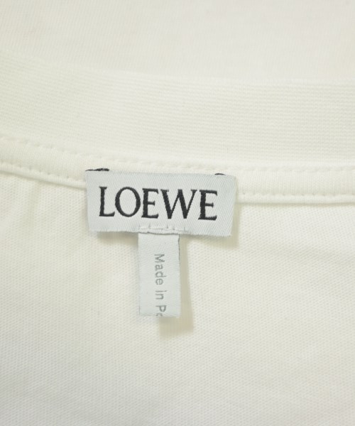 LOEWE（ロエベ）Tシャツ・カットソー 白 サイズ:S メンズ/2200621002010
