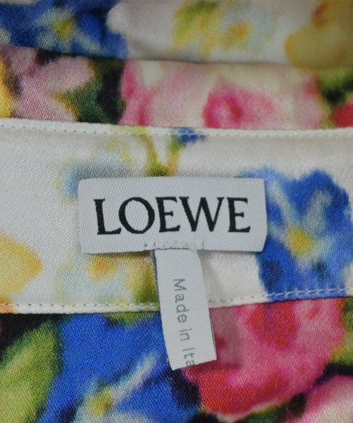 LOEWE（ロエベ）カジュアルシャツ 白 サイズ:38(S位) レディース/2200621007022