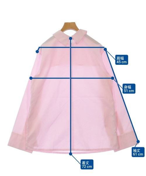 LOEWE（ロエベ）カジュアルシャツ ピンク サイズ:34(XXS位) レディース/2200621245035