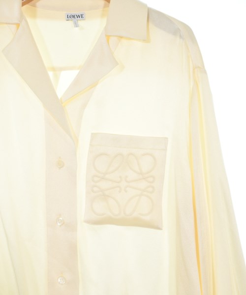 LOEWE（ロエベ）カジュアルシャツ ベージュ サイズ:36(XS位) レディース/2200621245042