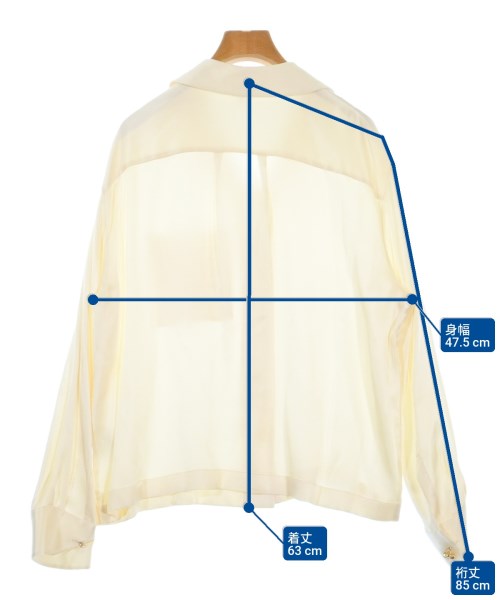 LOEWE（ロエベ）カジュアルシャツ ベージュ サイズ:36(XS位) レディース/2200621245042