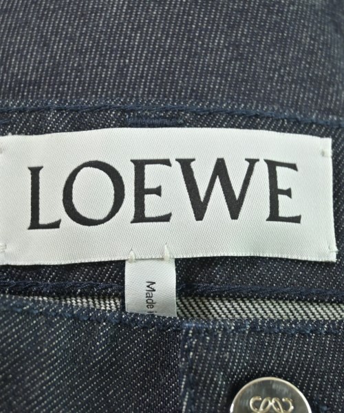 LOEWE（ロエベ）デニムパンツ 紺 サイズ:40(XL位) メンズ/2200603441028