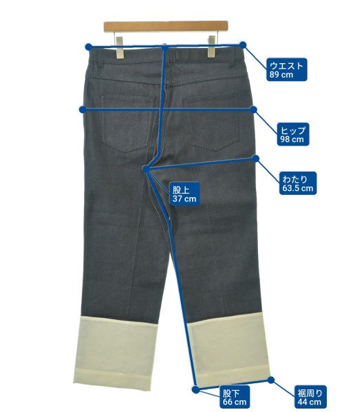 LOEWE（ロエベ）デニムパンツ 紺 サイズ:40(XL位) メンズ/2200603441028