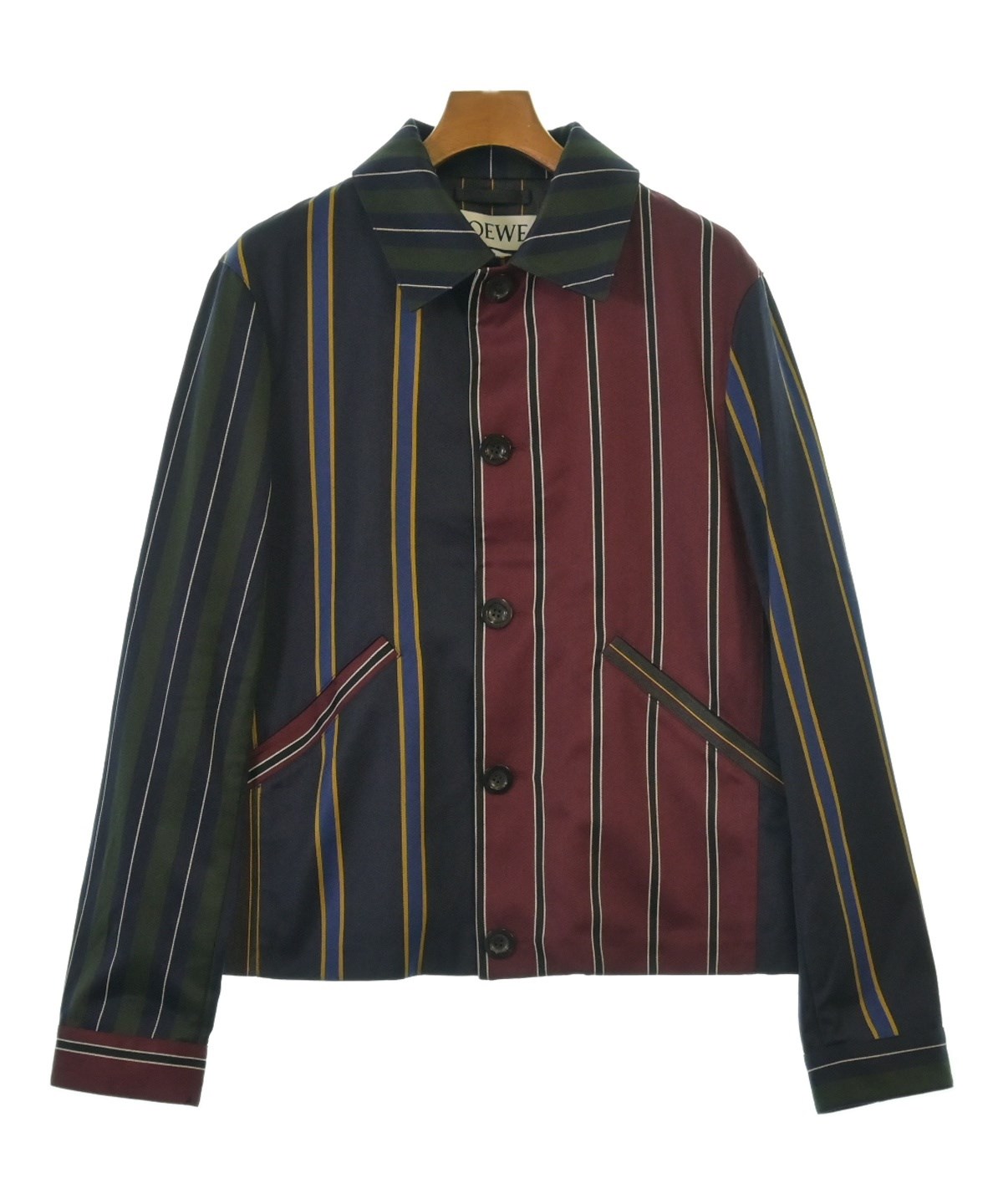 LOEWE（ロエベ）カバーオール 紺 サイズ:48(L位) メンズ/2200603501319