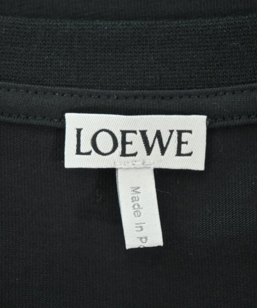 LOEWE（ロエベ）Tシャツ・カットソー 黒 サイズ:XL メンズ/2200605258037
