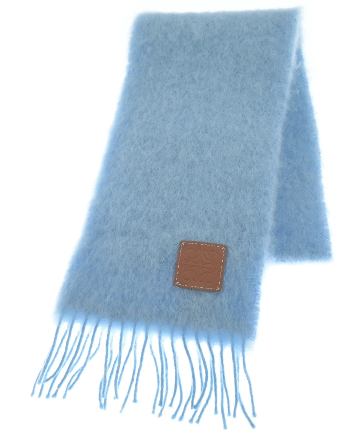 LOEWE（ロエベ）マフラー 青 サイズ:- レディース/2200606897013