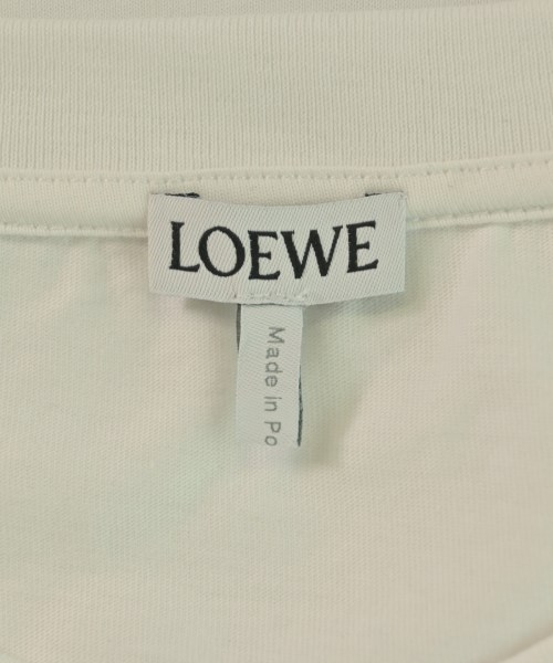 LOEWE（ロエベ）Tシャツ・カットソー 白 サイズ:L メンズ/2200410567089