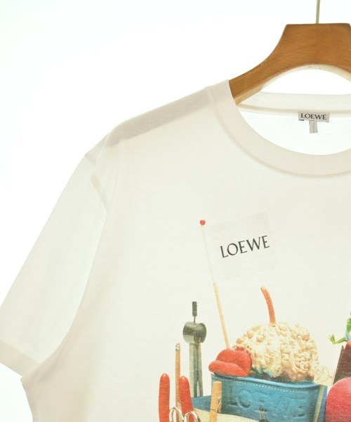 LOEWE（ロエベ）Tシャツ・カットソー 白 サイズ:L メンズ/2200410567089
