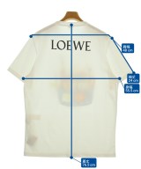 LOEWE（ロエベ）Tシャツ・カットソー 白 サイズ:L メンズ/2200410567089