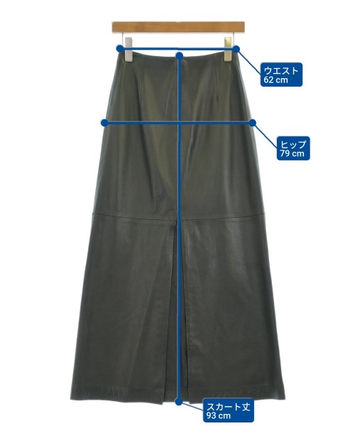 LOEWE（ロエベ）ロング・マキシ丈スカート 黒 サイズ:38(S位) レディース/2200604992062