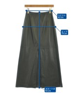 LOEWE（ロエベ）ロング・マキシ丈スカート 黒 サイズ:38(S位) レディース/2200604992062