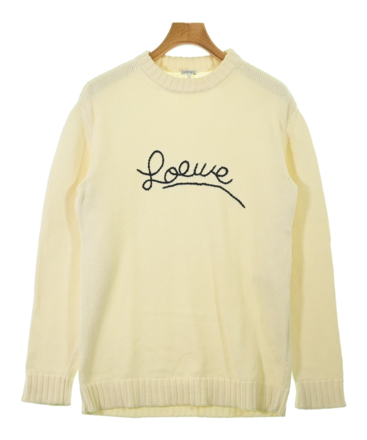 LOEWE（ロエベ）ニット・セーター 黄 サイズ:XS メンズ/2200563548034