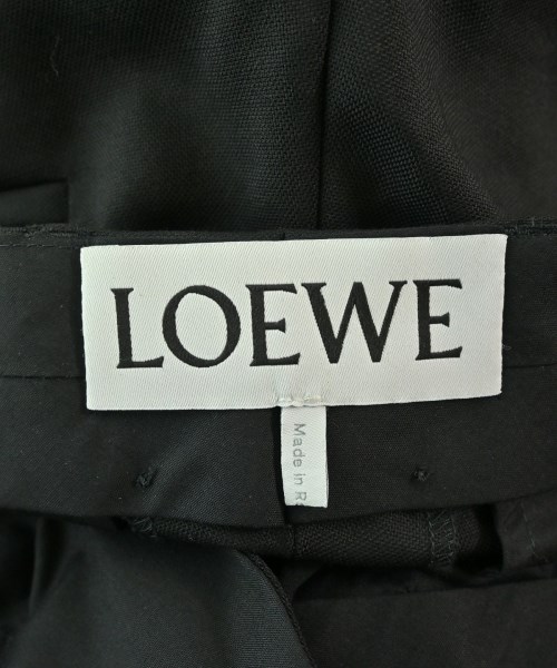 LOEWE（ロエベ）スラックス 黒 サイズ:44(S位) メンズ/2200672555015